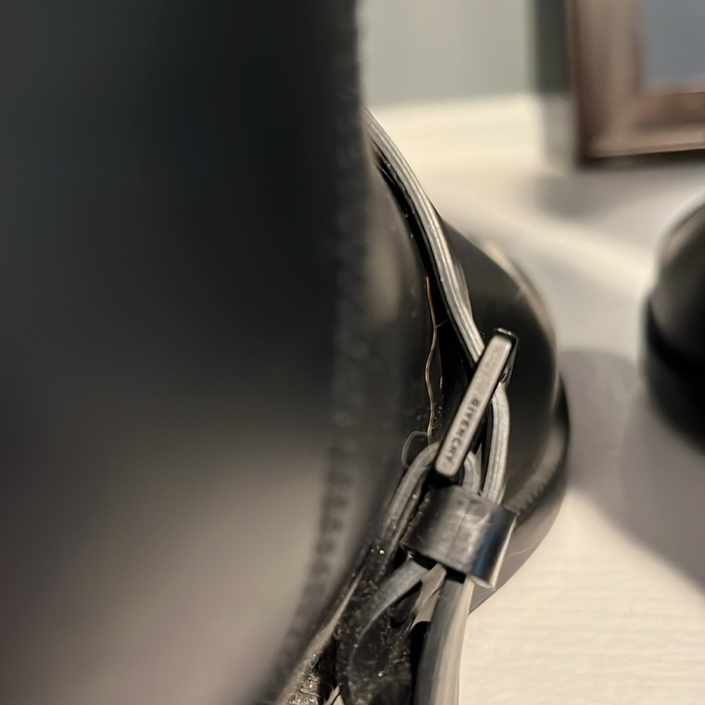Givenchy Rubber Riding Boots - Picture 8 of 11